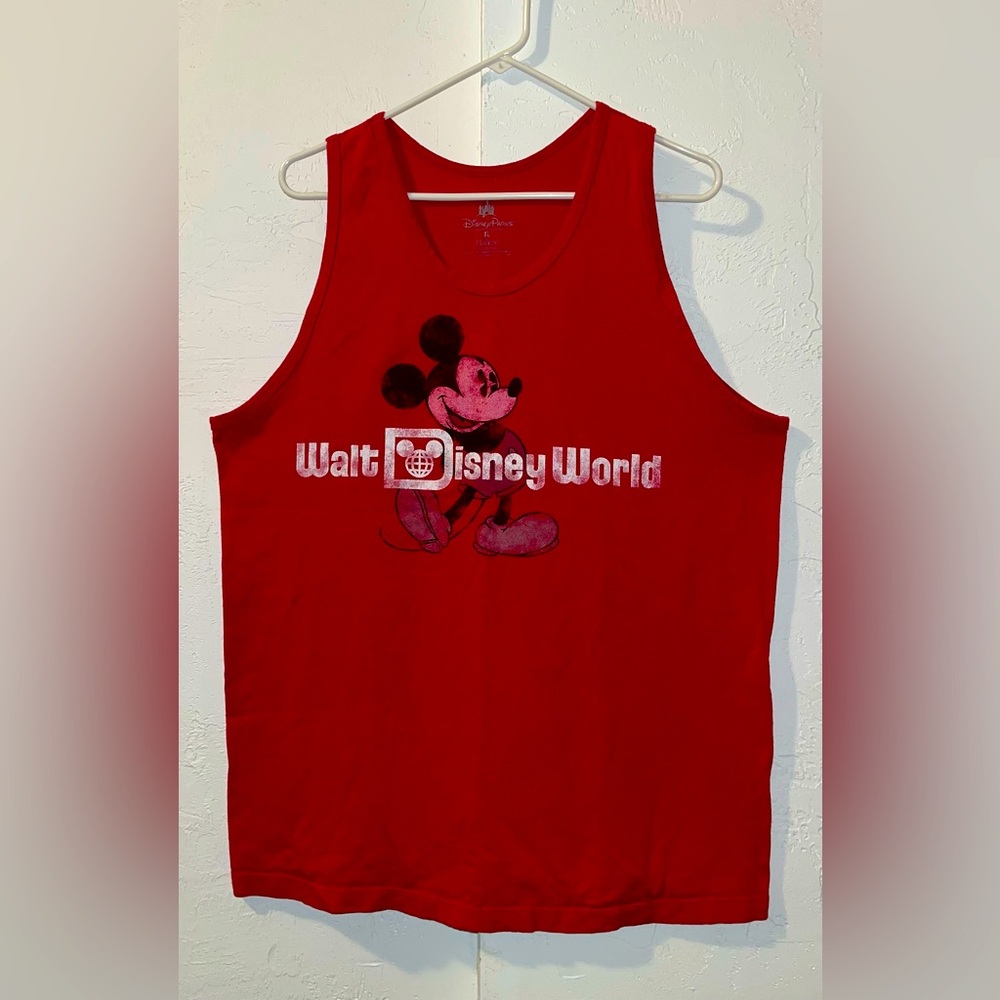 Disney Parks Authentic Original Walt Disney World Mickey Mouse Tank Top
